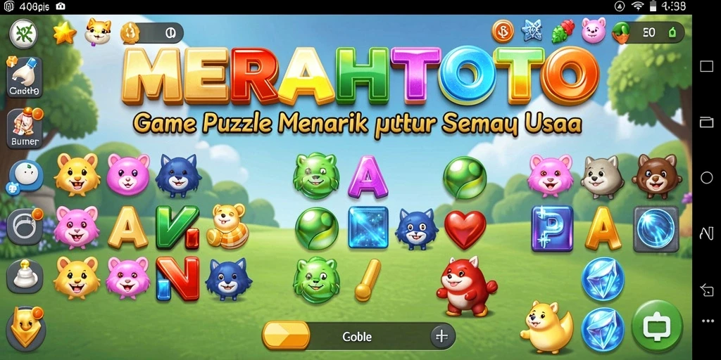 Tampilan gameplay <strong>MERAHTOTO</strong> yang seru dan menantang!