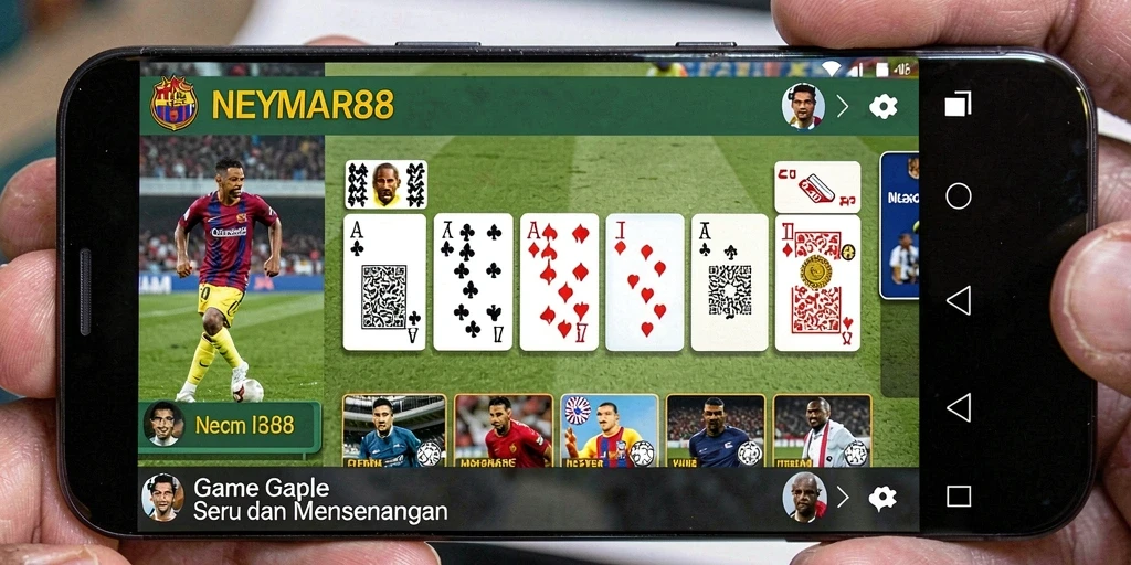 Tampilan gameplay seru NEYMAR88 dengan pemain yang aktif.
