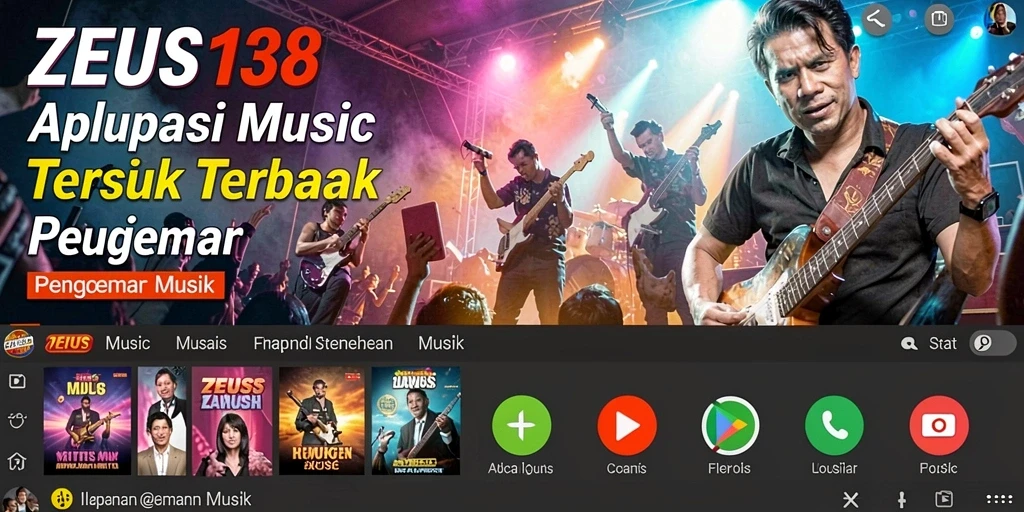Tampilan gameplay menarik dari ZEUS138 dengan berbagai fitur musik.
